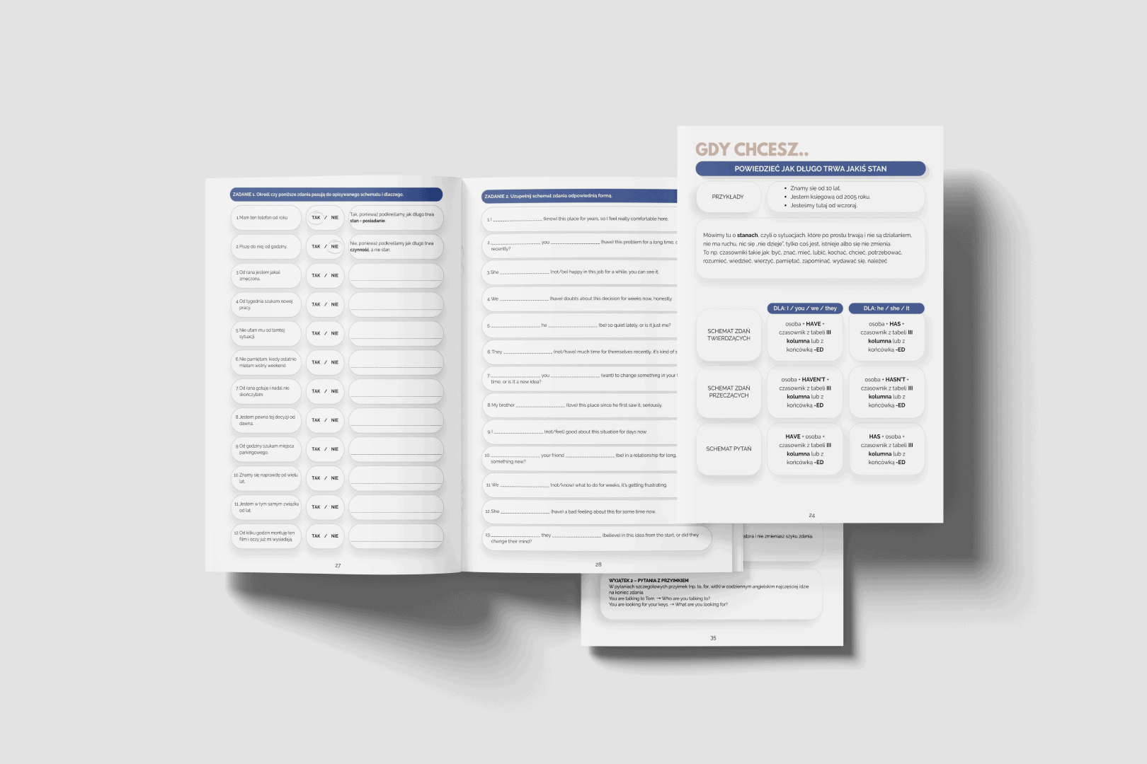 Mockup książki — przejrzyste schematy